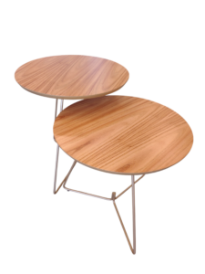 CJ/02 Mesas Laterais Duale mad. Clara 145lc