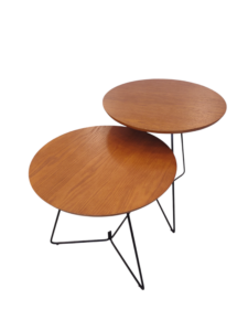 CJ/02 Mesas Laterais Duale mad. Escura 079cv