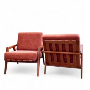 CJ/02 Poltronas Edam 3811 Tec A+ 2770. Terracota
